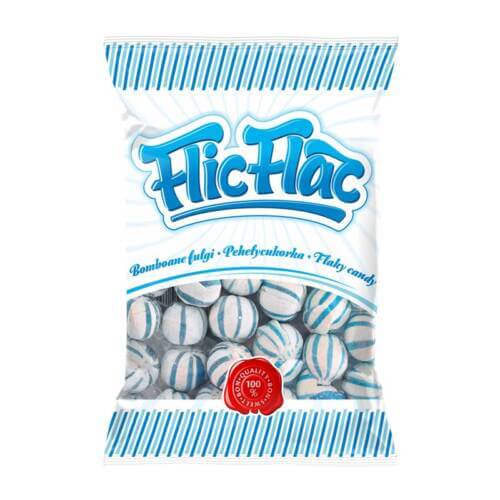 Bomboane Fulgi FlicFlac cu Aroma de Ice Mentol 70g