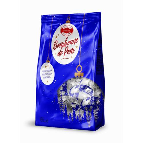 Bomboane de Pom Fondant cu Glazura de Cacao si Aroma de Cacao-Rom si Caramel 160g