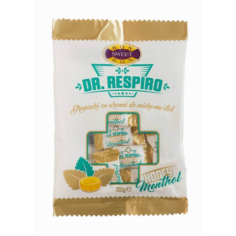 DR RESPIRO cu Aroma de Miere-Mentol 100g