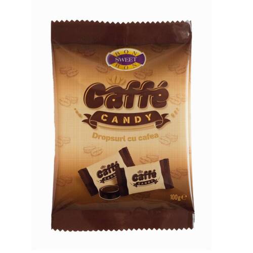Dropsuri Caffee Candy cu Aroma de Cafea 100g