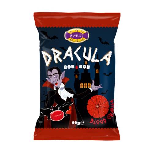 Dropsuri Dracula cu Aroma de Portocale Rosii 80g